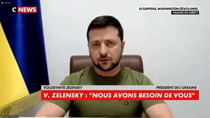 Volodymyr Zelensky : «Souvenez-vous du 11 septembre, c’est ce que nous vivons aujourd’hui»