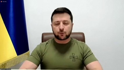 كلمة الرئيس الأوكراني فولودمير زيلينسكي