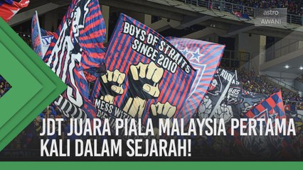 Piala Malaysia 2019 milik JDT