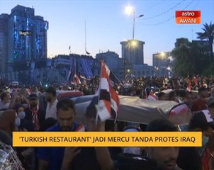'Turkish restaurant' jadi mercu tanda protes Iraq