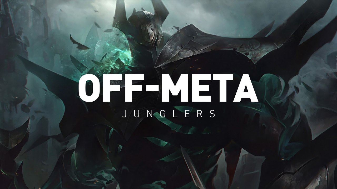 Probier mal was neues mit diesen off-meta junglern