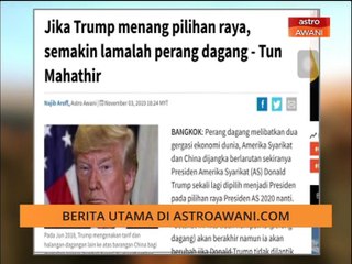 AWANI Pagi: Tumpuan berita utama 04 Nov 2019 di astroawani.com