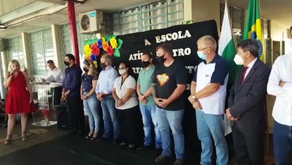 Programa Patrulha Amiga é inaugurado na Escola Municipal Atílio Destro