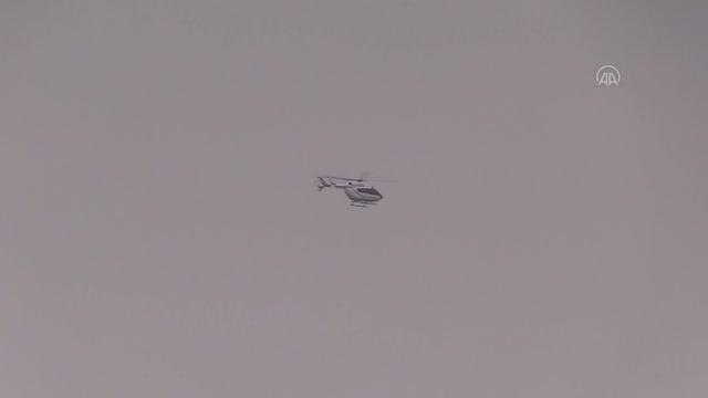 Son dakika haberi | ÇANAKKALE - Ulaştırma ve Altyapı Bakanı Karaismailoğlu, 1915 Çanakkale Köprüsü'nü havadan inceledi