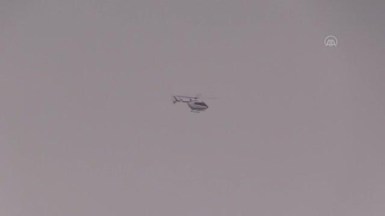 Son dakika haberi | ÇANAKKALE - Ulaştırma ve Altyapı Bakanı Karaismailoğlu, 1915 Çanakkale Köprüsü'nü havadan inceledi