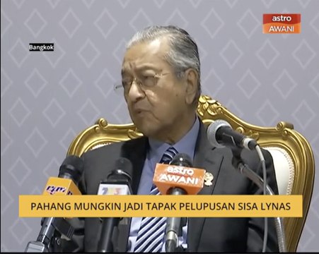 Pahang mungkin jadi tapak pelupusan sisa Lynas