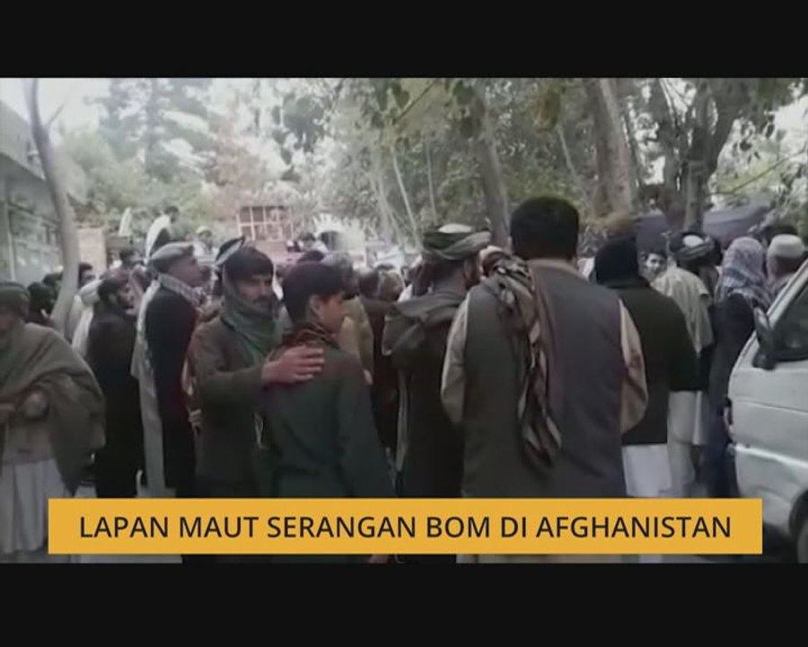 Lapan maut serangan bom di Afghanistan