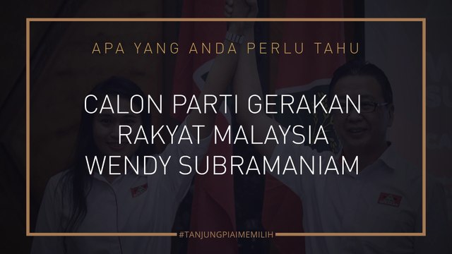 #Tanjung Piai Memilih: Info Calon Gerakan