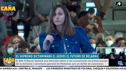 Ione Belarra podría ser condenada por el Supremo por sus ataques a la Justicia