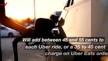 Uber Is Adding a Gas Surcharge On All Trips and Uber Eats Orders