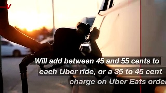 Uber Is Adding a Gas Surcharge On All Trips and Uber Eats Orders