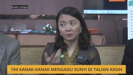 194 kanak-kanak mengadu sunyi di talian Kasih