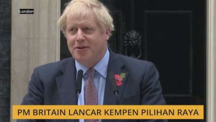 Perdana Menteri Britain lancar kempen pilihan raya