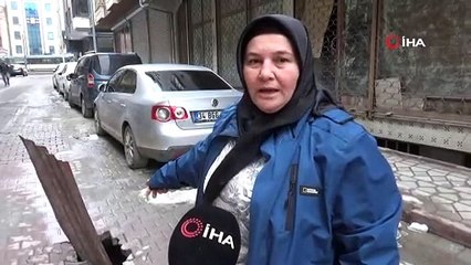 İSKİ’nin yaptığı çalışma sonrası yol çöktü! Vatandaşlardan duruma sert tepki