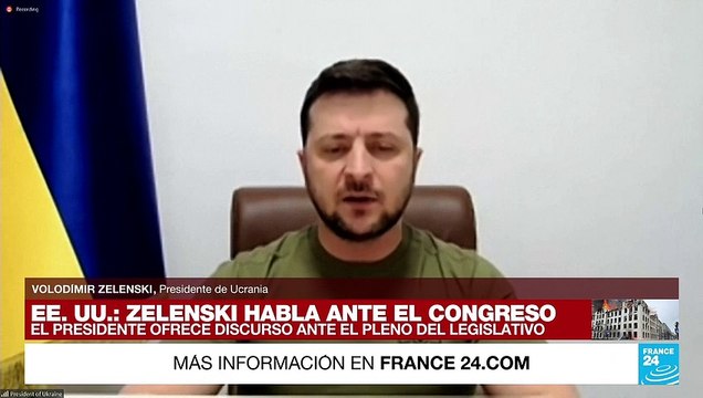 Volodimir Zelenski: “Rusia ha convertido el cielo ucraniano en una fuente de muerte”