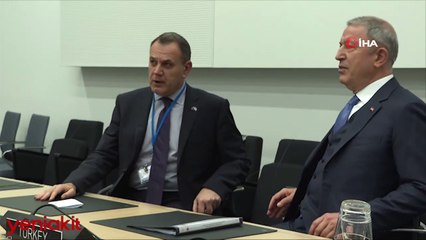 Bakan Akar, Yunan mevkidaşı Panagiotopoulos ile görüştü