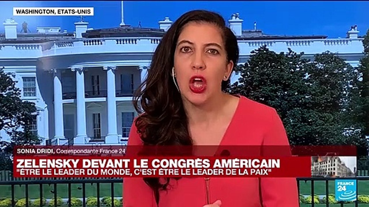 Zelensky interpelle Biden : "Etre le leader du monde, c'est être le leader de la paix"