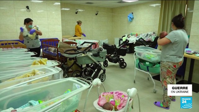 Ukraine : à cause de la guerre, les enfants nés de mères porteuses privés de parents