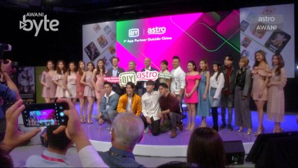 #AWANIByte: Astro rakan kongsi pertama aplikasi iQIYI di luar China