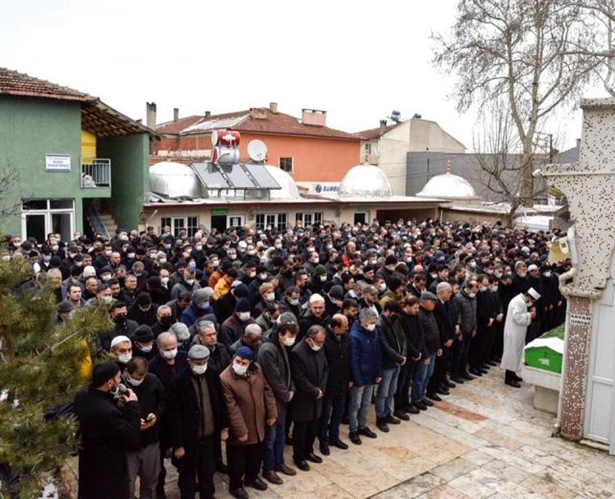 AK Parti Pazaryeri İlçe Başkanı Soydan'ın babası son yolculuğuna uğurlandı
