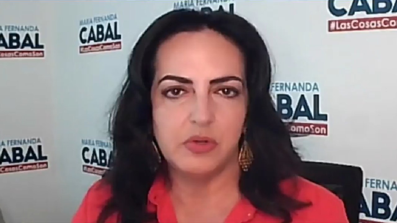 María Fernanda Cabal: dardo a Duque, situación en Centro Democrático y respaldo a Uribe