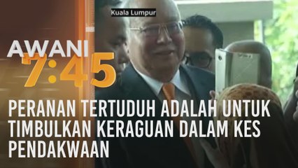 Peranan tertuduh adalah untuk timbulkan keraguan dalam kes pendakwaan