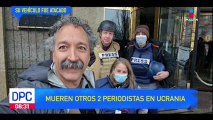 Mueren otros 2 periodistas en Ucrania