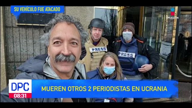 Mueren otros 2 periodistas en Ucrania