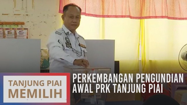 Perkembangan pengundian awal PRK Tanjung Piai