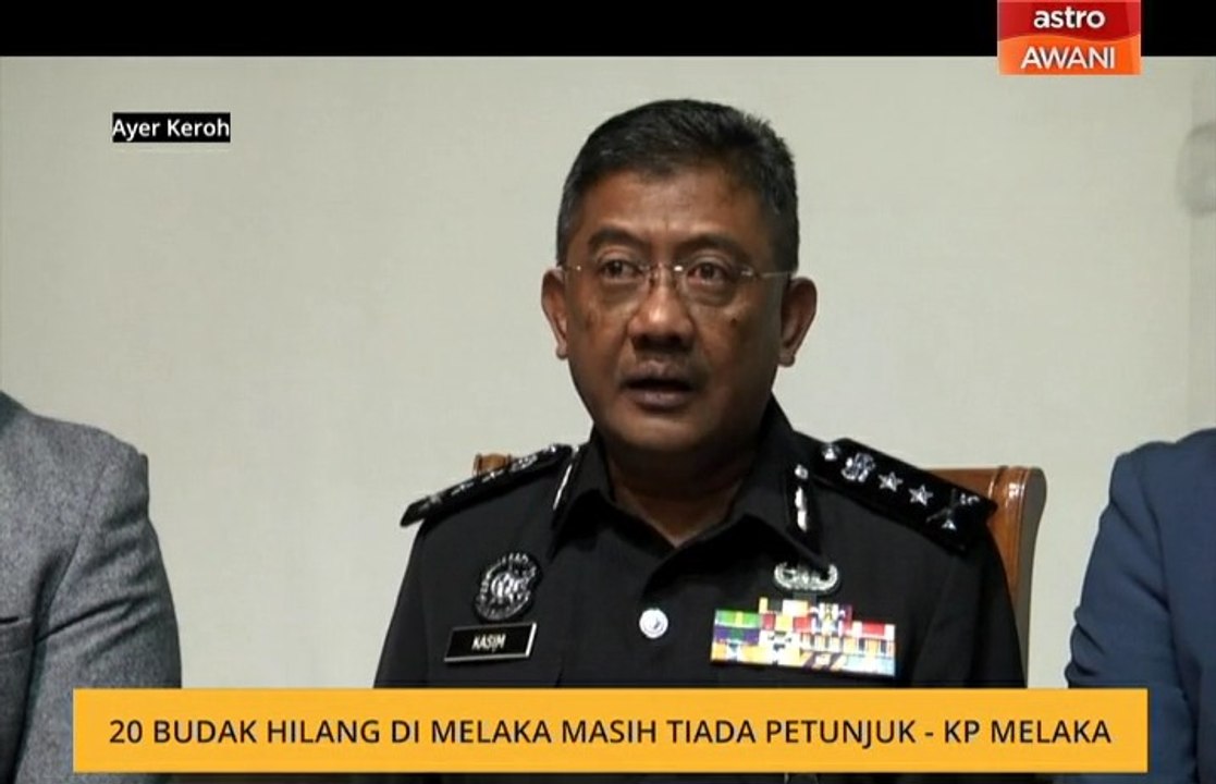 20 budak hilang di Melaka masih tiada petunjuk - KP Melaka