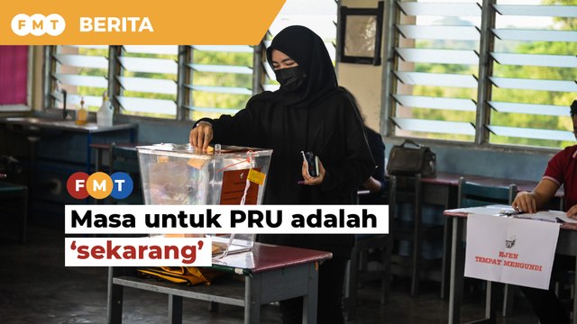Masa untuk PRU adalah ‘sekarang’ bukan tahun hadapan,” kata Tok Mat