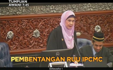 Tumpuan AWANI 7:45 - Pembentangan RUU IPCMC & tarikh dikekalkan