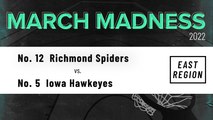 Richmond Spiders Vs. Iowa Hawkeyes: NCAA Tournament Odds, Stats, Trends