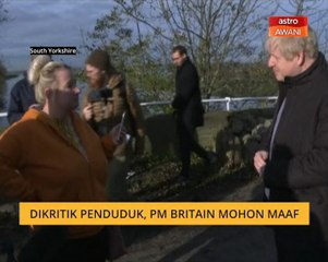 Dikritik penduduk, PM Britain mohon maaf