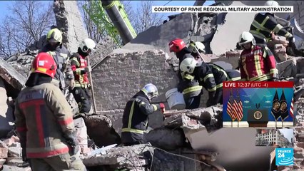 'So far attacks on western Ukraine have targeted only critical infrastructure and military bases'