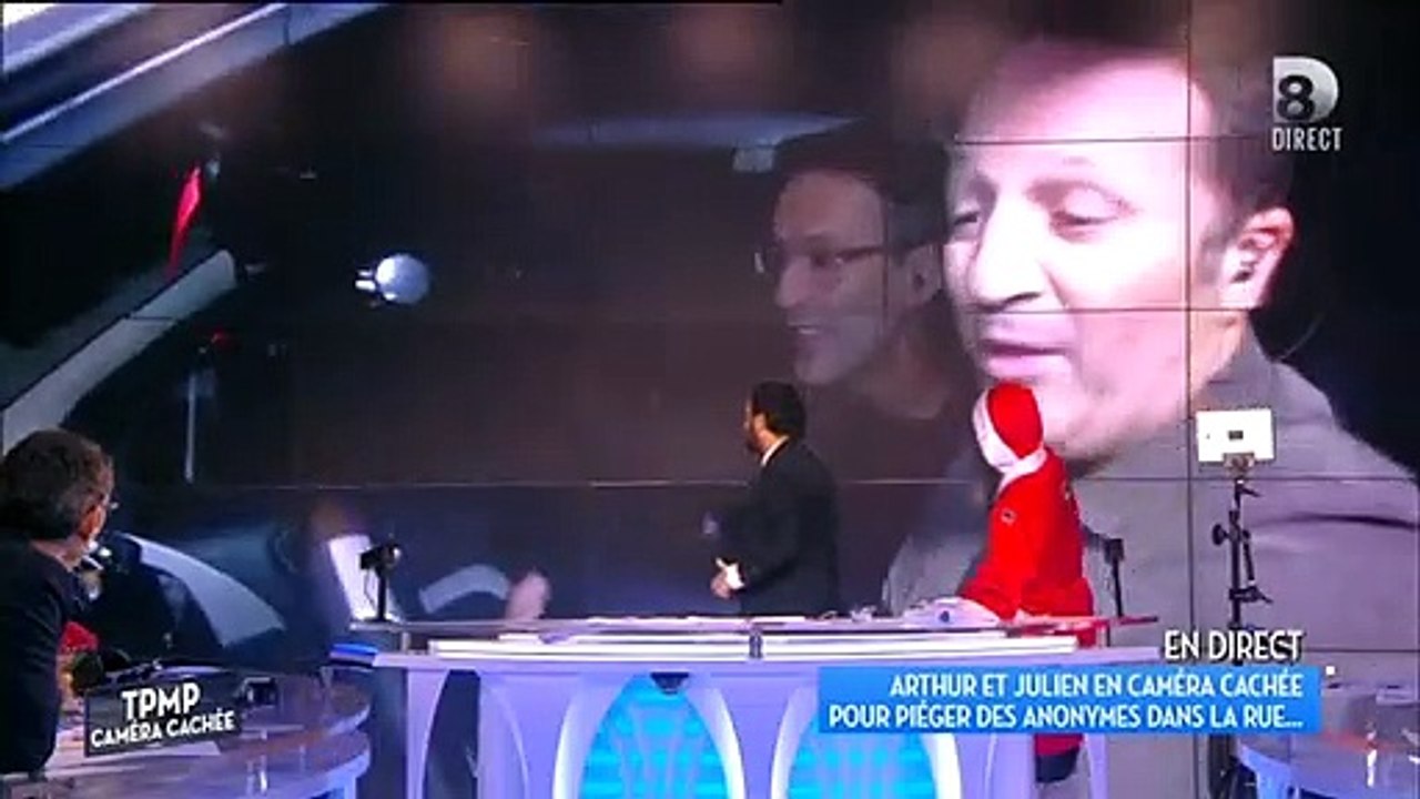 Arthur et Julien Courbet partent avec la voiture d'un inconnu dans TPMP