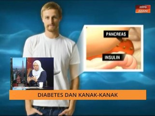 Kanak-kanak hidap diabetes hanya bergantung kepada insulin