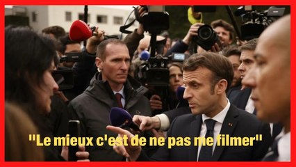 l'échange tendu entre Emmanuel Macron et une soignante en pleurs