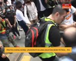 Lelaki dipukul akibat tidak tahan dengan protes di Hong Kong