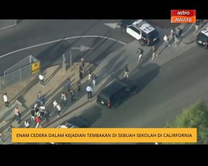 Enam cedera dalam kejadian tembakan di sebuah sekolah di California