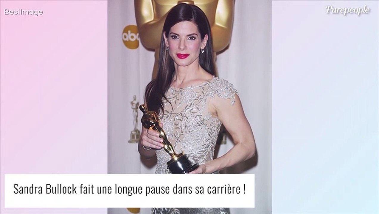 Pourquoi Sandra Bullock met-elle subitement sa carrière entre parenthèses ?