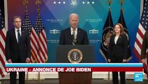 REPLAY - J. Biden annonce une aide supplémentaire de 800 millions de dollars pour aider l'Ukraine