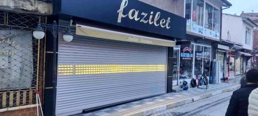 Pompalı tüfekle kuyumcuyu basan kar maskeli hırsızlar 2 kilo altın çaldı