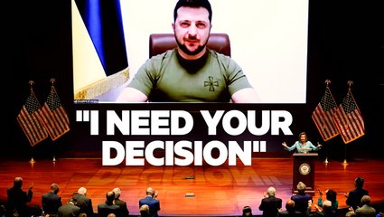 VIDEO: Zelenskyy calls on US Congress for support in creating a no-fly zone