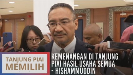 Kemenangan di Tanjung Piai hasil usaha semua - Hishammuddin