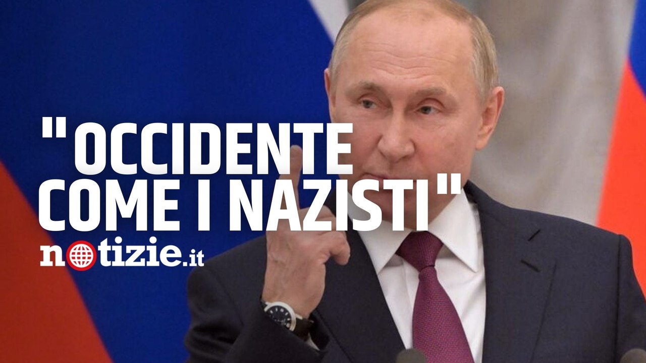 Guerra Russia-Ucraina, Putin: "Occidente tratta i russi come pogrom contro gli ebrei"