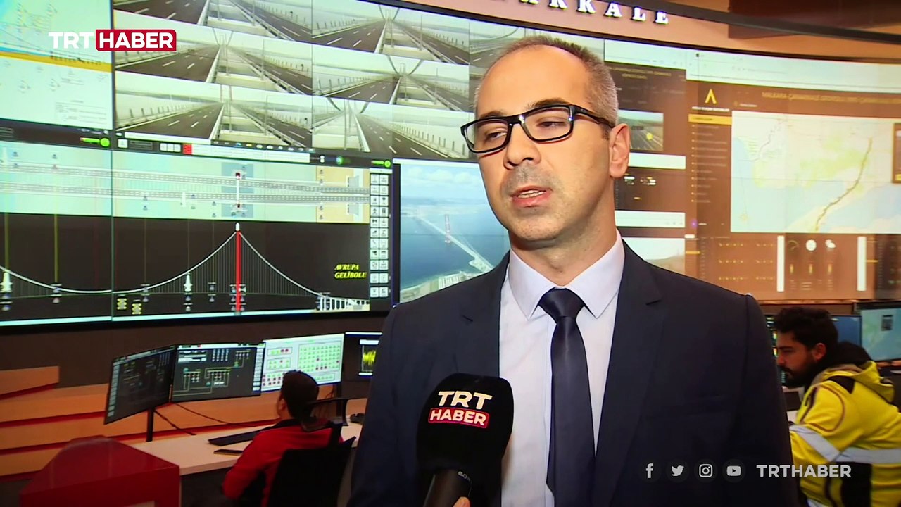 TRT Haber simgelerin köprüsünün Kontrol Merkezi'nde - Dailymotion Video