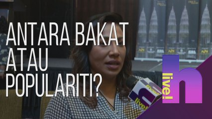 h Live! - Antara bakat atau populariti?