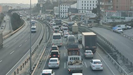 Tırla çarpışan otomobilin sürücüsü yaralandı
