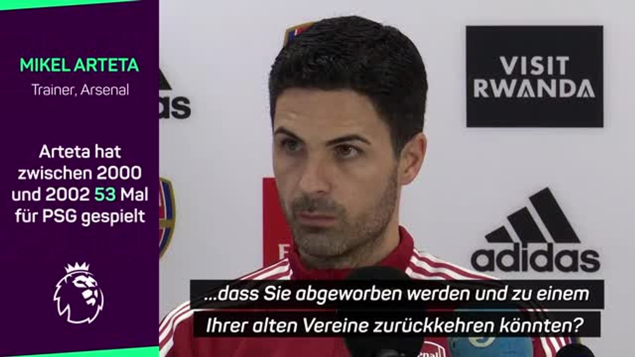 Arteta: 'Ich bin hier sehr glücklich'